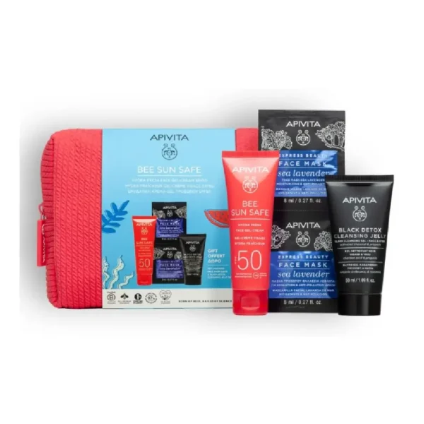 Apivita Set Protezione viso Hydra Fresh 50spf