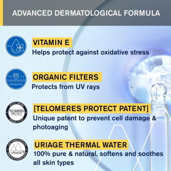 Uriage Bariésun Crema Idratante SPF30 Protezione Solare Viso 50ml - immagine 3
