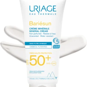 Uriage Bariésun Crema Minerale SPF50+ Pelle Sensibile 100ml