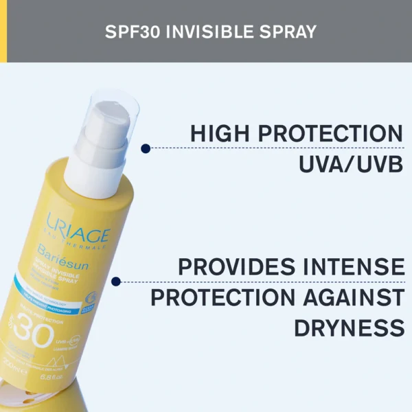 Uriage Bariésun Spray Invisibile SPF30 Protezione Solare Corpo 200ml - immagine 4