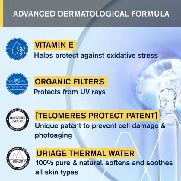 Uriage Bariésun Fluido ultra leggero SPF 50+ 30mL - immagine 4