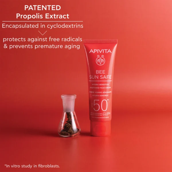 Apivita Crema Gel Viso Hydra Fresh SPF50 200ml, 100ml - immagine 3