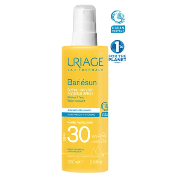 Uriage Bariésun Spray Invisibile SPF30 Protezione Solare Corpo 200ml