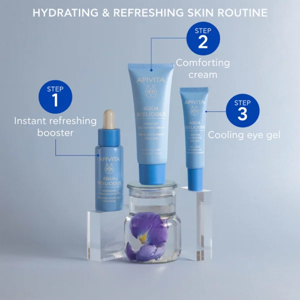 Apivita Aqua Beelicious Comfort Hydrating Cream Rich 40ml - immagine 4