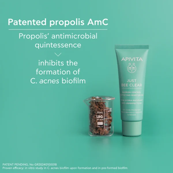 Apivita Just Bee Clear Crema Anti-Imperfezioni 40 ml con omaggio Gel Detergente 15 ml + Lozione 50 ml - immagine 5